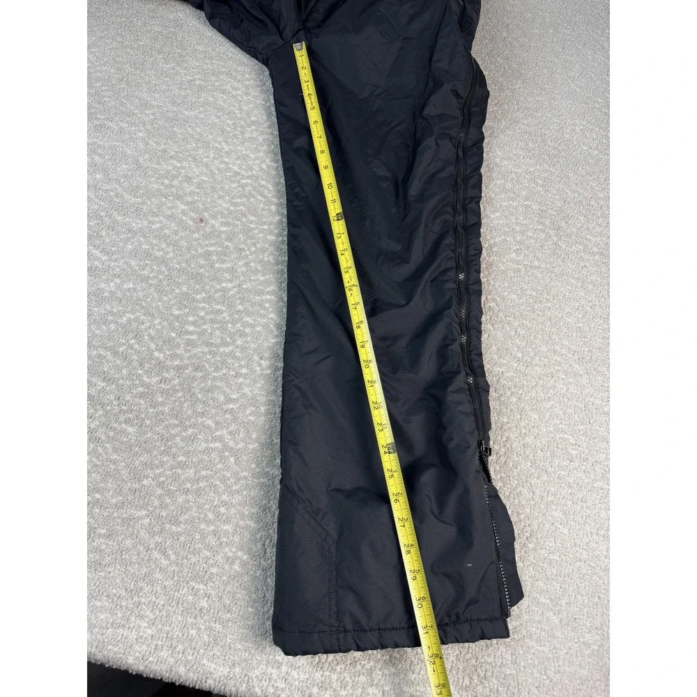 Obermeyer‎ Tundra Snow Pants Mens XL Black Insulated Ski Adjustable Waist Zip